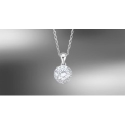 COLLANA LOTUS ARGENTO PUNTO LUCE