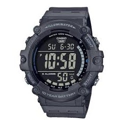 CASIO DIGITALE CASSA E CINTURINO IN RESINA NERO